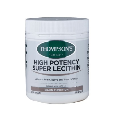 Thompson's 汤普森 超级卵磷脂胶囊 200粒 